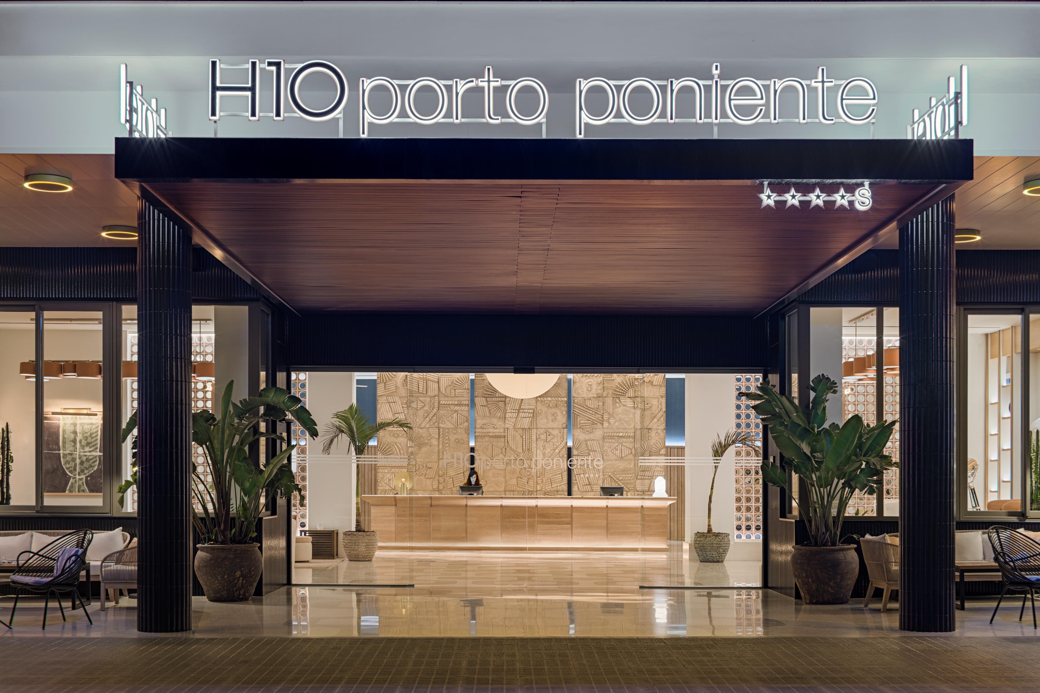 Отель H10 Porto Poniente 4* Sup Бенидорм Экстерьер фото